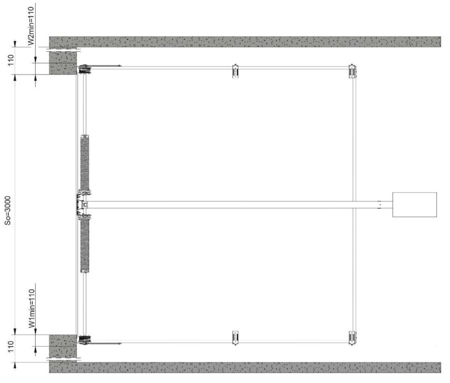 Portón de aluminio para garaje o finca con motorización y acabado duradero